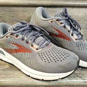Brooks Addiction GTS 15 Mens Grey Running Shoes Size 10